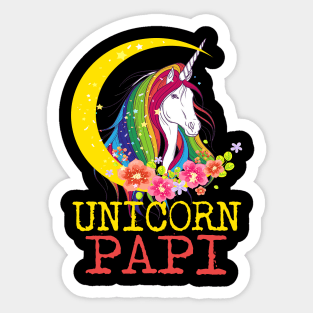 Unicorn Papi Sticker